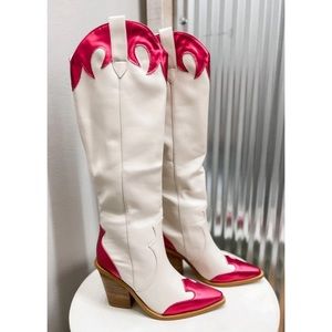 Billini | Pink/White Boots.